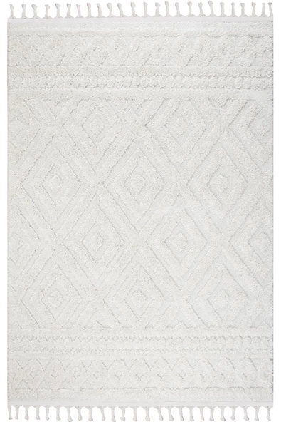 Norway Bukleli Premium Yumuşak Peluş Post İskandinav Oturma Odası Salon Halısı - 1