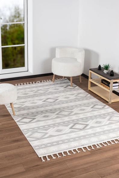 Nevada Koleksiyonu Modern Ince Oturma Odası Ve Salon Halısı - 2