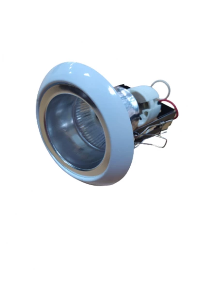 JD508/B 2İNÇ BOMBELİ BEYAZ SPOT (AMPULSUZ-20ADET) JUPITER