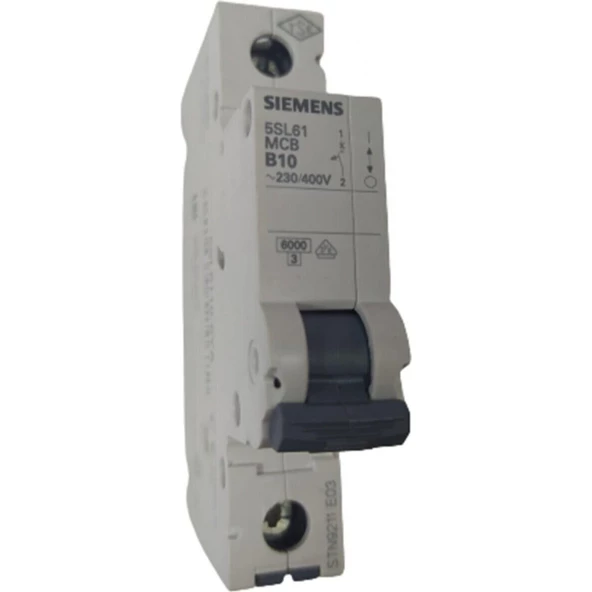 10A B/6KA W OTOMATİK SİGORTA (12ADET) SIEMENS