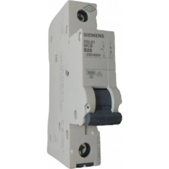 20A B/6KA W OTOMATİK SİGORTA (6ADET) SIEMENS