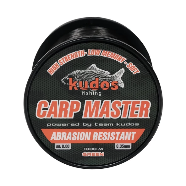 Kudos Carp Master Yeşil 1000m Sazan Misinası