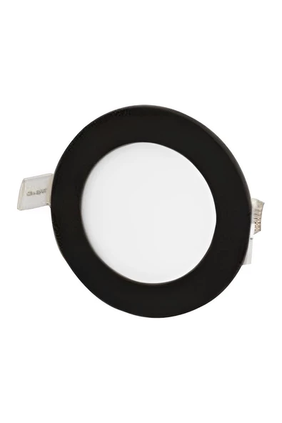 CT-5125 6W/3200K SLİM LED PANEL ARMATÜR (SİYAH KASA-12ADET) GÜNIŞIĞI CATA