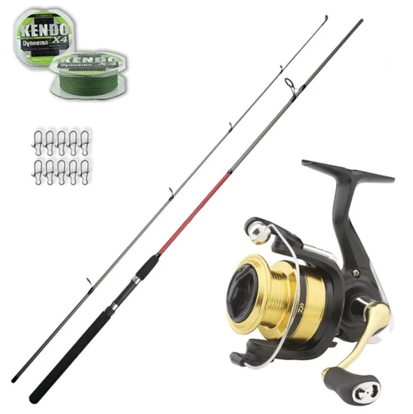 Daiwa RS 4000 - Remixon Flex 240cm Spin Olta Seti ürün görseli