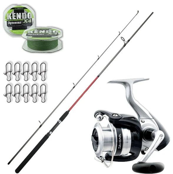 Daiwa StrikeForce 2500 - Remixon Flex 240cm Spin Olta Seti ürün görseli