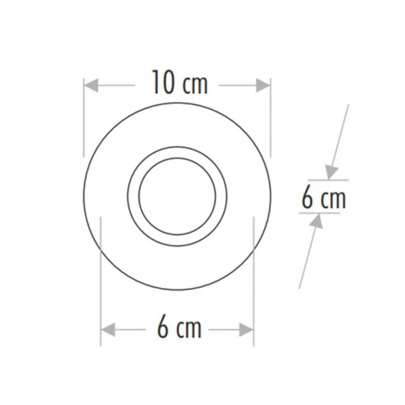 CT-6569 MENEKŞE CAM SPOT (AMPULSUZ)CATA - 2