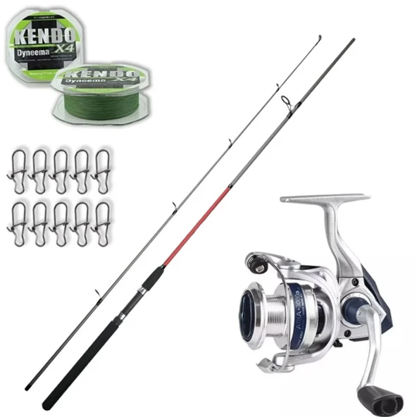 Okuma Aria 4000 - Remixon Flex 240cm Spin Olta Seti