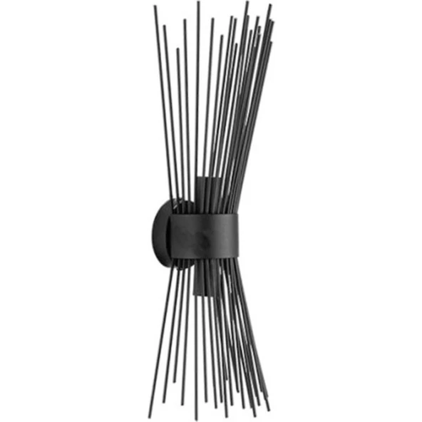 CT-8350 DEKORATİF SİYAH APLİK (AMPULSUZ)CATA