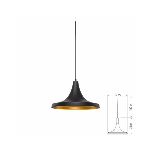 CT-8213 DEKORATİF SARKIT ARMATÜR (AMPULSUZ) CATA
