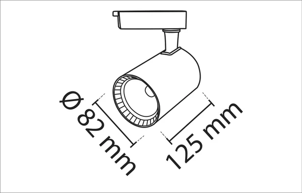 30W/3200K PARİS RAY SPOT (GÜNIŞIĞI-6ADET) NOAS - 2