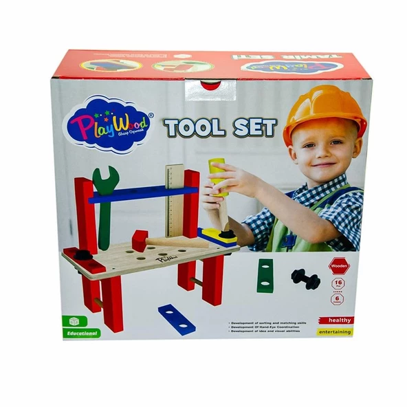 PlayWood Ahşap Tamir Seti 397 - 1