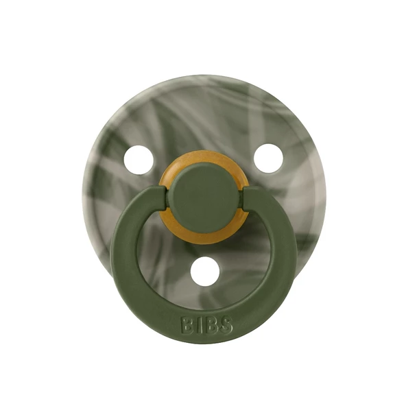 Bibs Colour Tie Dye Kauçuk Emzik 0-6 Ay Hunter Green / Sand