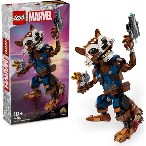 LEGO Marvel 76282 Rocket ve Bebek Groot (566 Parça)