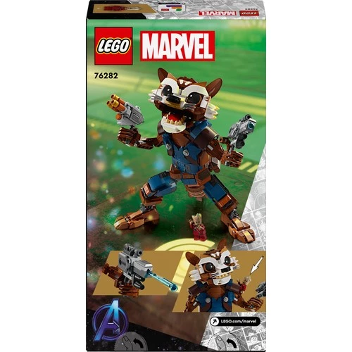 LEGO Marvel 76282 Rocket ve Bebek Groot (566 Parça) - Resim 10