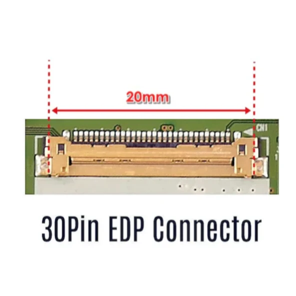 İnnolüx N133Bga-Ea1 Rev.C1 Notebook Ekran Paneli 13.3 Slim LED Ekran 30Pin (Sağ-Sol Kulaklı) - 2