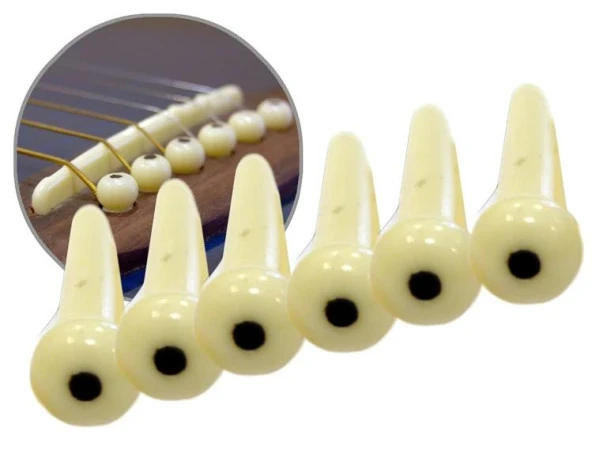 Gitar Aksesuar Akustik Pimi 6lı Set GATPA6WH