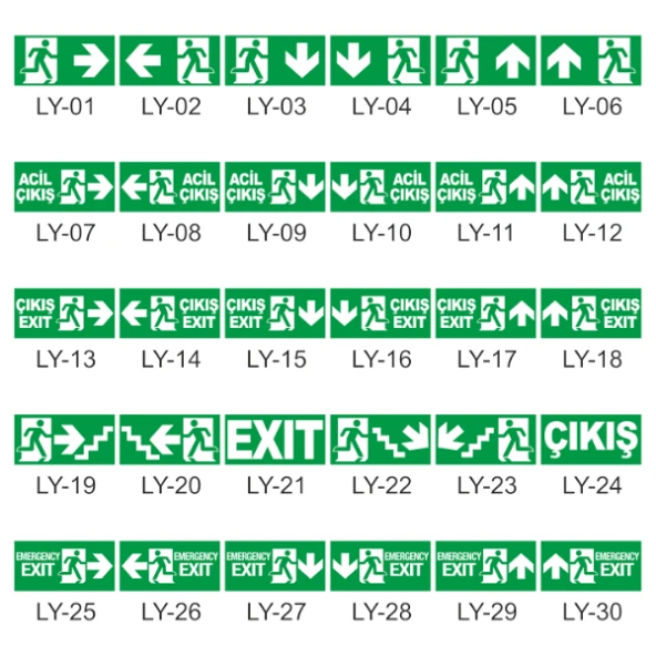 Arsel AES-26223-L Onled-lite Acil Çıkış Yönlendirme Armatürü Sürekli ve Kesintide 180 Dak. Yanan 20xF LED - Resim 4
