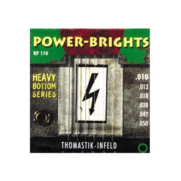 Gitar Aksesuar Elektro Power-Brights Tel Thomastik Infeld TH-RP110