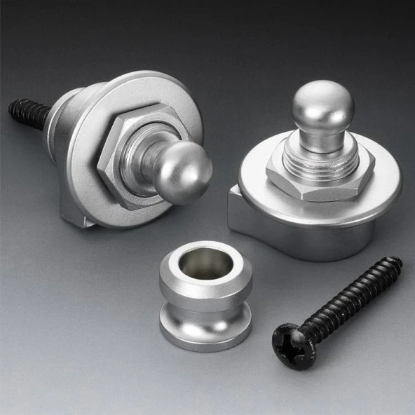 Gitar Aksesuar Schaller Askı Pimi Takım Krom Mat 14010301 ürün görseli