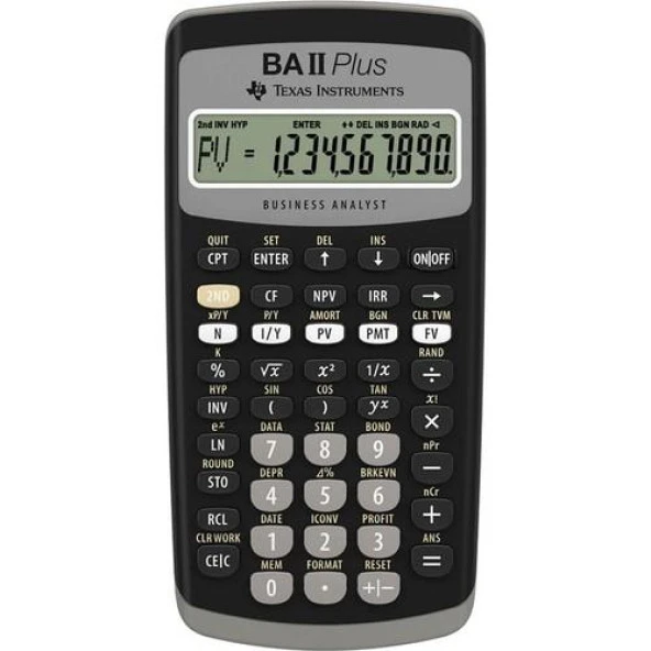 Texas Instruments BA II Plus Hesap Makinası