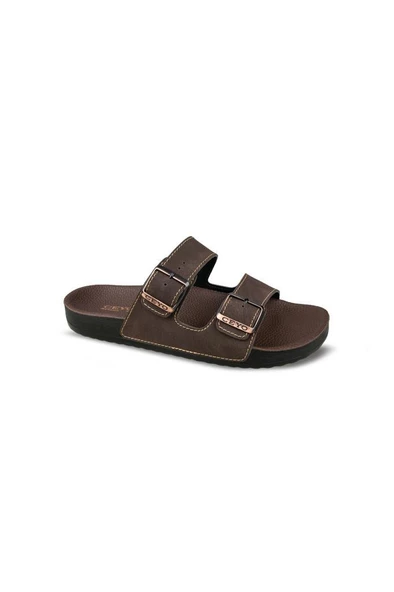 Ceyo BAHAMA-10 Orthopedix Unisex Terlik Kahve 35-39