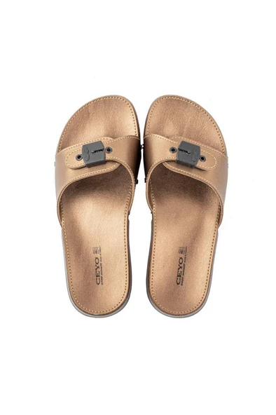 Ceyo 6500 Anatomik Taban Kadın Terlik Bakır 36-40