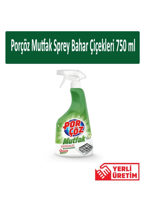 Porçöz Mutfak Sprey Bahar Çiçekleri 750 ml