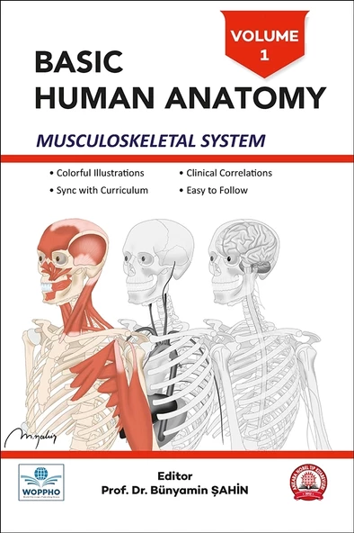 Basic Human Anatomy Musculoskeletal System Volume-1 ürün görseli 1