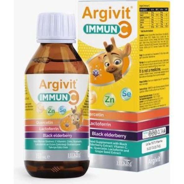 Argivit Immun C Şurup 150 ml