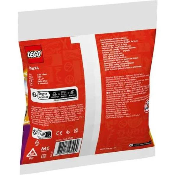 LEGO Ninjago 30674 Zanes Dragon Power Vehicles - 2