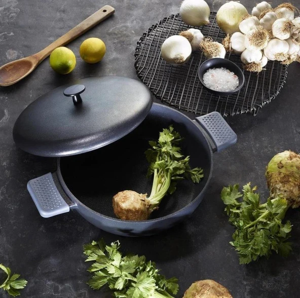 Aryıldız Pro-Grade 28 cm Kısa Tencere - 2