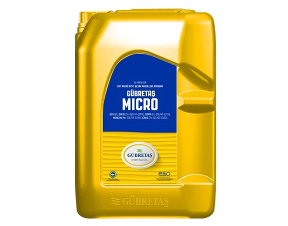 GÜBRETAŞ MİCRO (20 LT) (BOR, BAKIR, DEMİR,MANGAN, ÇİNKO) ürün görseli