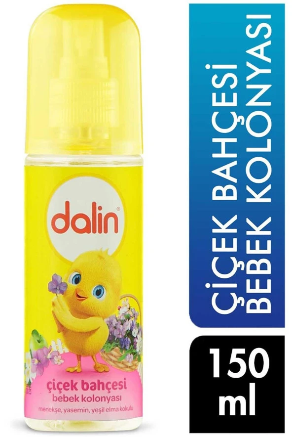 DALİN BEBEK KOLONYASI 150ML-ÇİÇEK BAHÇESİ