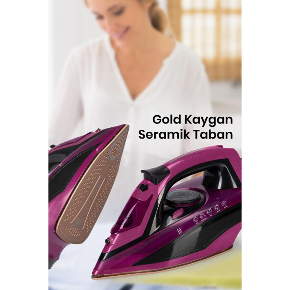 GoldMaster Airjet 2400 Watt Buharlı Ütü - 5