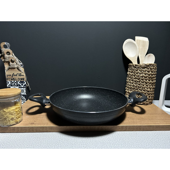 BENA LİFE Çift Kulplu Granit Tava 24 cm - 2