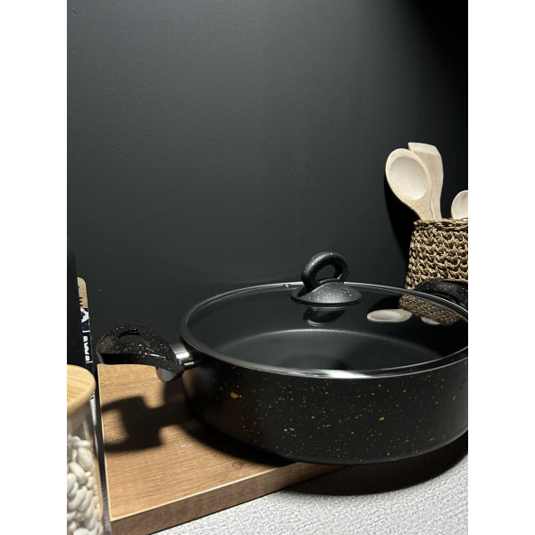 BENA LİFE 24 CM GRANİT BASIK TENCERE - 3