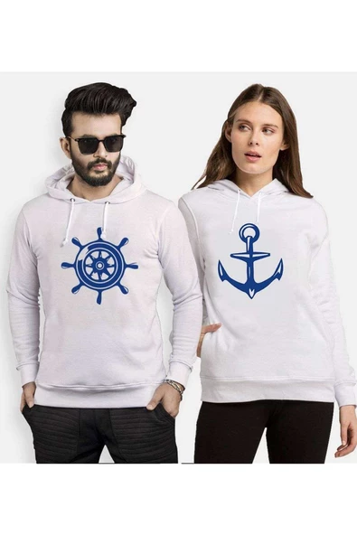 Tshirthane Dümen Demir Sevgili Kombinleri Kapüşonlu Kombini ürün görseli