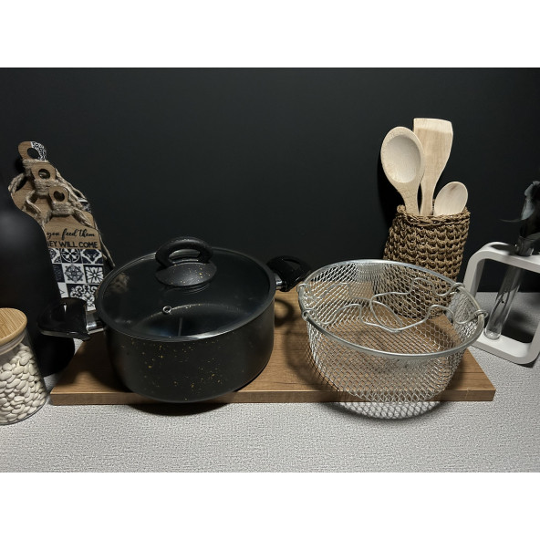 BENA LİFE KIZARTMA TENCERESİ 20 CM - 4
