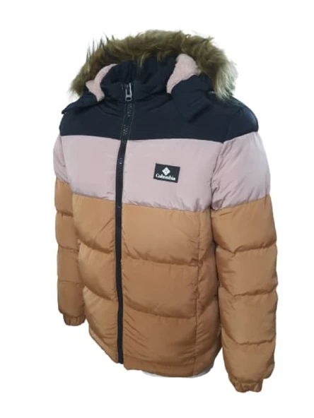 Columbia C01807 Unisex Şişme Dolum İçi Kürklü Kapüşonlu Mont - Resim 2