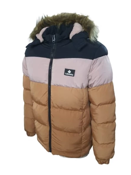 Columbia C01807 Unisex Şişme Dolum İçi Kürklü Kapüşonlu Mont - 2