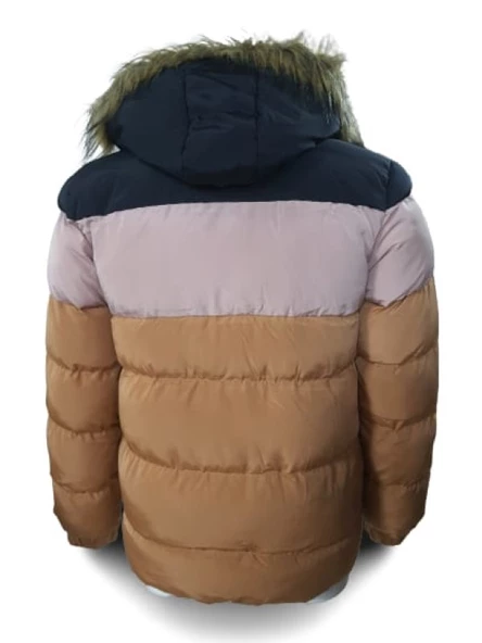 Columbia C01807 Unisex Şişme Dolum İçi Kürklü Kapüşonlu Mont - 3