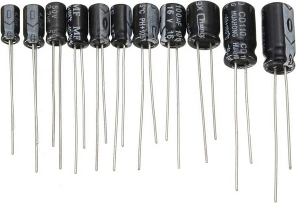 10 Adet 3.3uf 50V Elektrolit Kondansatör 4x7mm