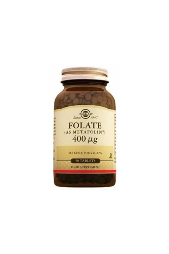 Folate As Metafolin 400 Mcg 50 Tablet