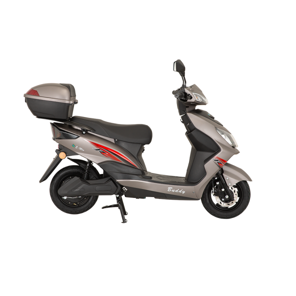 Mondial E-Mon Buddy Elektrikli Gri Motosiklet - 2