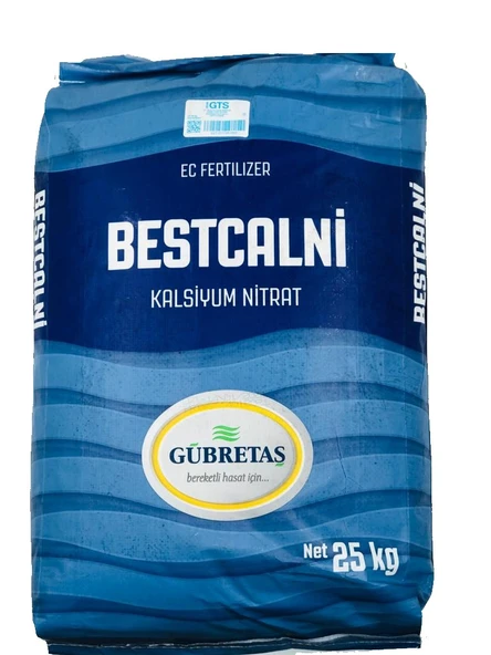 GÜBRETAŞ BESTCALNİ KALSİYUM NITRAT (25 KG)