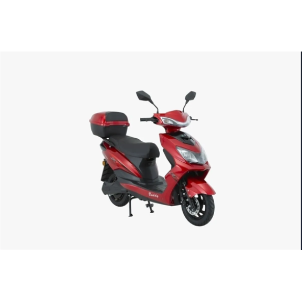 Mondial E-Mon Buddy Elektrikli Kırmızı Motosiklet - 2
