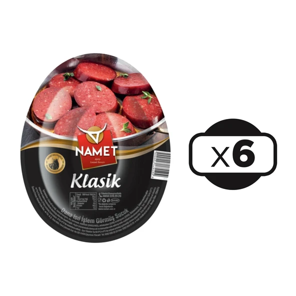 Namet Klasik Dana Kangal Sucuk 200 gr X 6 Adet - 2