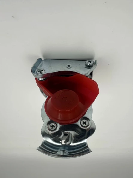 Dorse Kaplini Kırmızı Filitreli Sibopsuz M22x1.5 - Resim 2