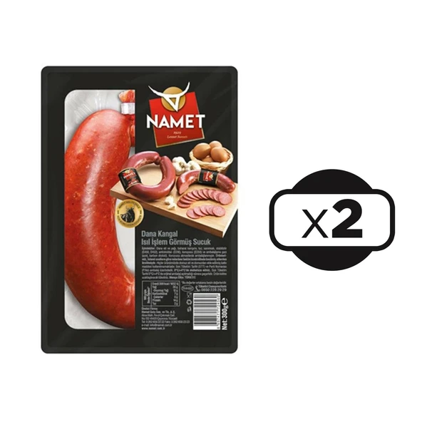 Namet Klasik Dana Kangal Sucuk 300 gr 2 li - 2