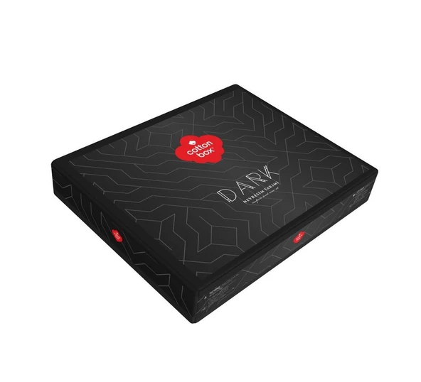 Cotton Box Dark Ranforce Tek Kişilik Nevresim Takımı Round Gri - 3